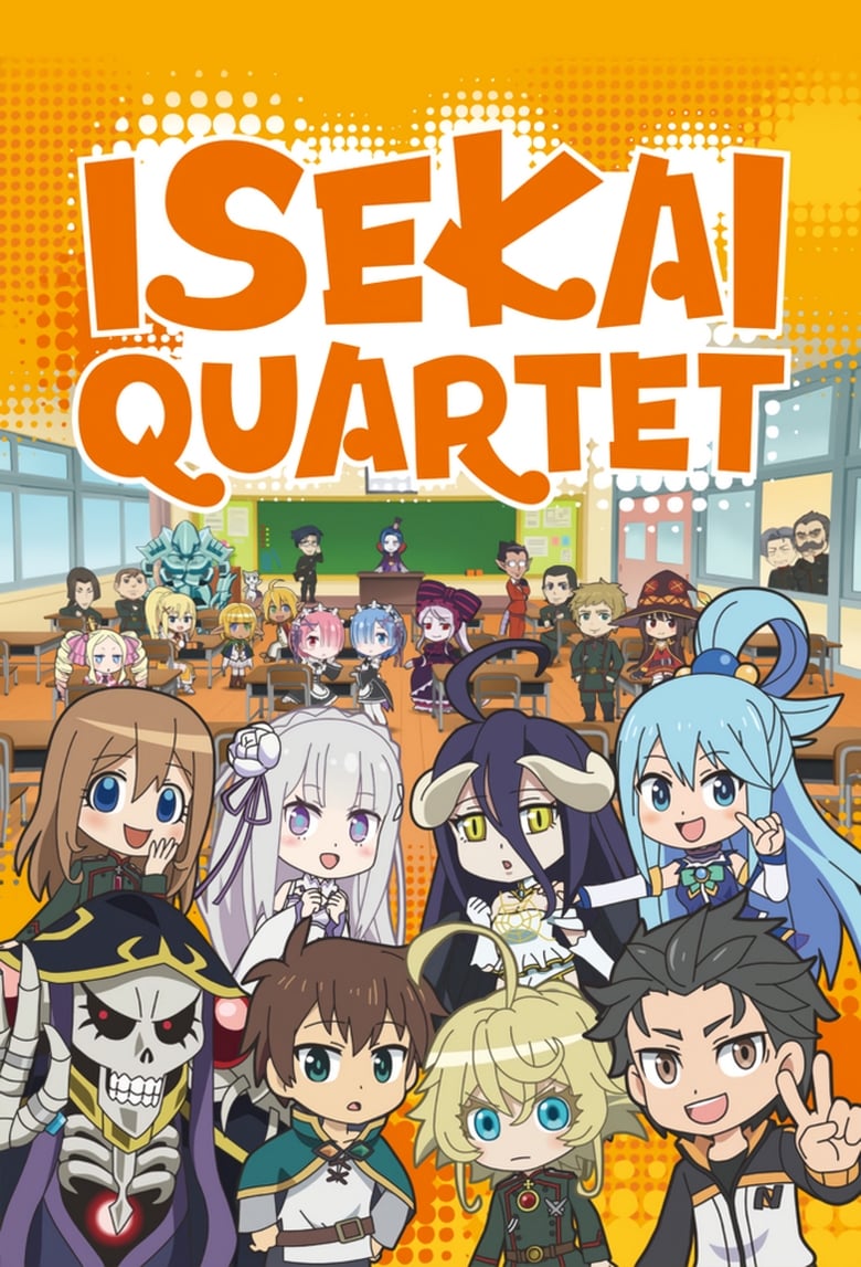 انمي Isekai Quartet