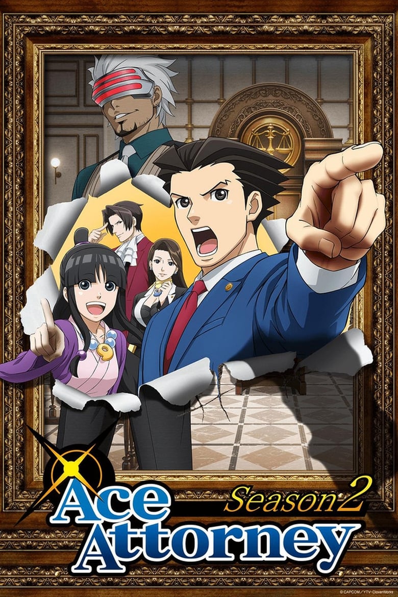 انمي Gyakuten Saiban الموسم الثاني الحلقة 01 مترجمة