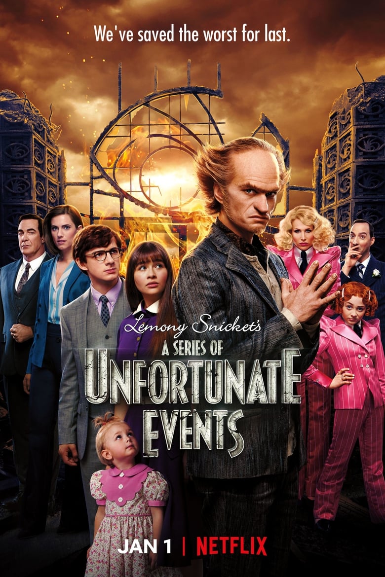 مسلسل A Series of Unfortunate Events الموسم الثالث مترجم